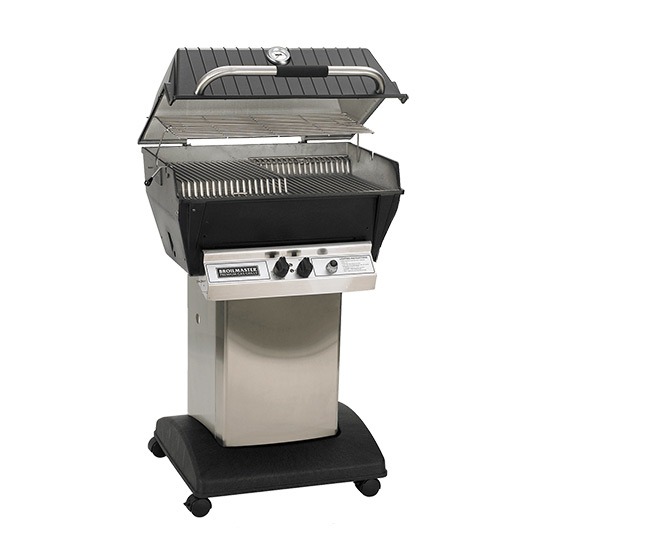 Broilmaster P3X Portable Premium Gas Grill w/ Charmaster Briquets