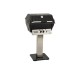 Broilmaster P3X Post-Mount Premium Gas Grill w/ Charmaster Briquets