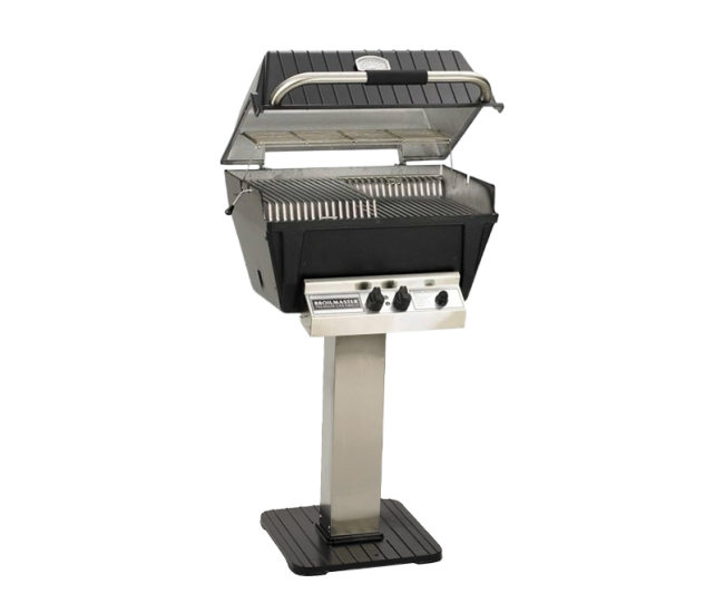 Broilmaster P4XF Post-Mount Premium Gas Grill w/ Flare Busters