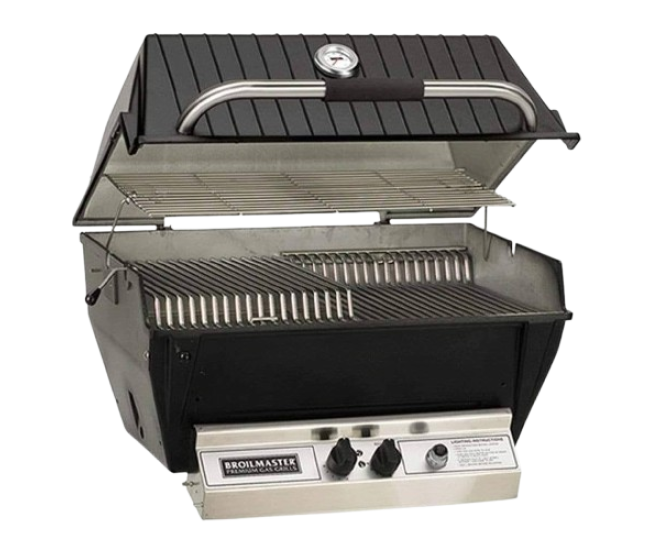 Broilmaster P3SX Built-In Super Premium Gas Grill w/ Smoker Shutter, Griddle and Flare Buster Flavor Enhancers | 1-Burner Broilmaster P3SX Built-In Super Premium Gas Grill w/ Smoker Shutter, Griddle and Flare Buster Flavor Enhancers | 1-Burner
